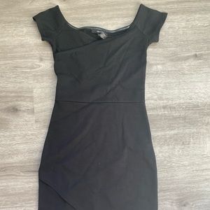 bodycon black dress